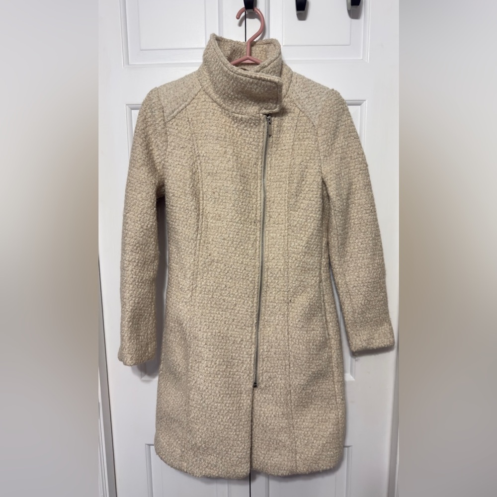 H&M Cream Teddy Jacket
